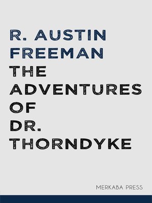 cover image of The Adventures of Dr. Thorndyke